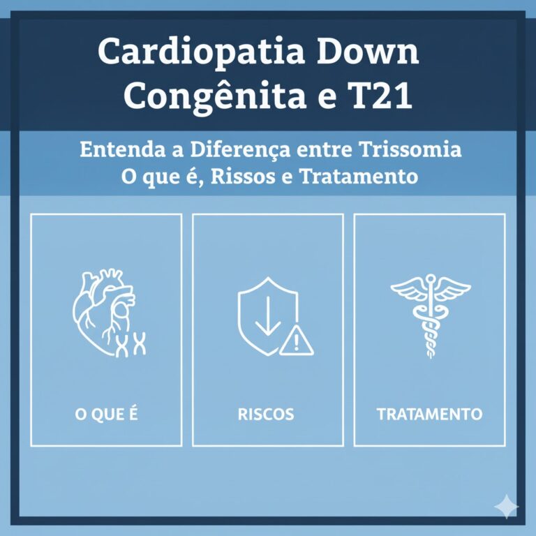 Cardiopatia Congênita e T21: O que é, Riscos e Tratamento
