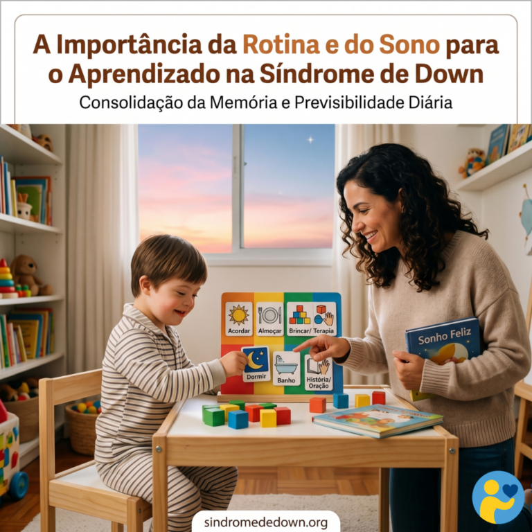 A Importância da Rotina e do Sono para o Aprendizado na Síndrome de Down