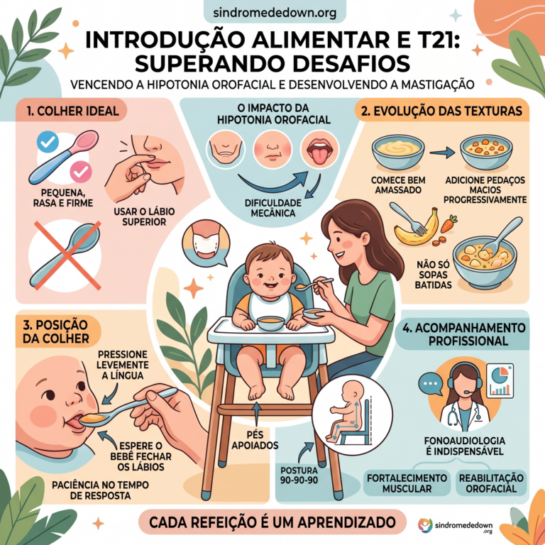 Introdução Alimentar e T21: Como vencer os desafios da mastigação e da hipotonia