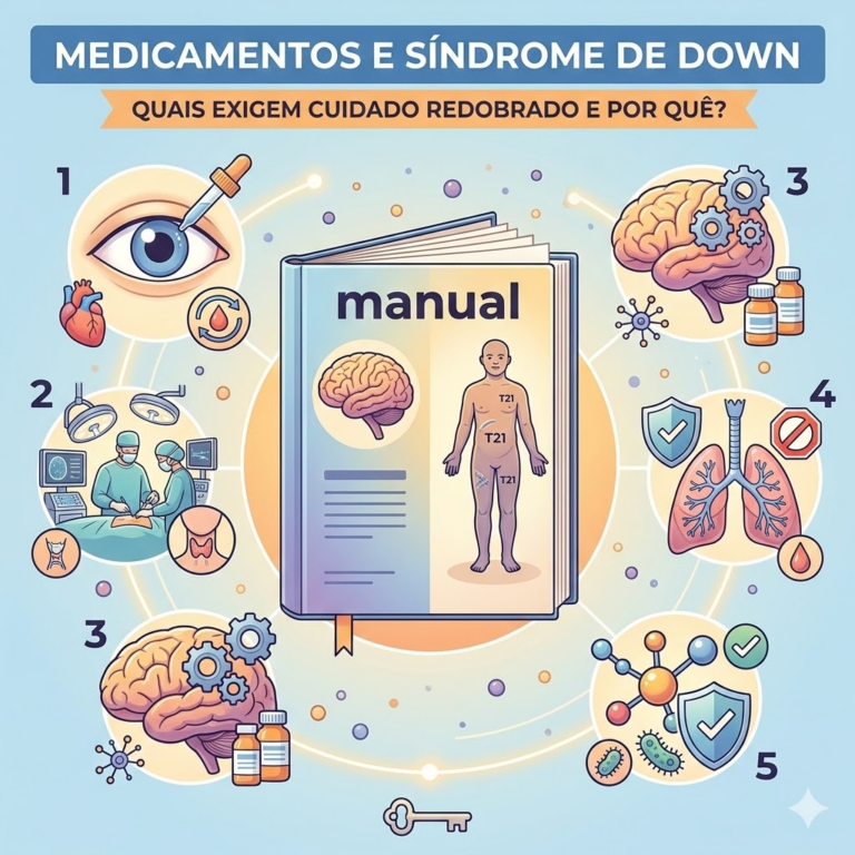 Medicamentos e Síndrome de Down: Quais exigem cuidado redobrado e por quê?